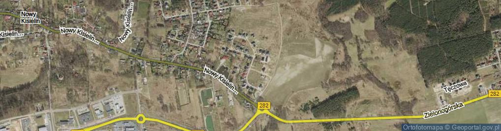 Zdjęcie satelitarne Nowy Kisielin-Grabowa ul.